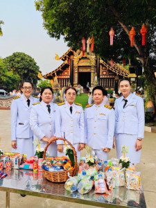 พิธีทำบุญตักบาตรถวายพระราชกุศลเนื่องในโอกาสวันคล้ายวันประสูติสมเด็จพระเจ้าลูกยาเธอเจ้าฟ้าทีปังกรรัศมีโชติฯ ... พารามิเตอร์รูปภาพ 1