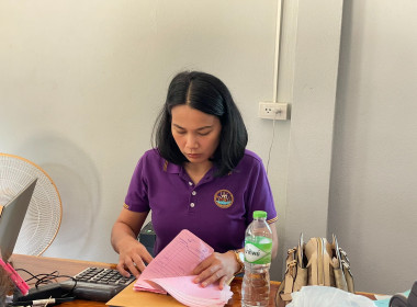 เข้าแนะนำส่งเสริมการจัดทำบัญชีกลุ่มเกษตรกรชาวสวนยางตำบลบ้านแซว ... พารามิเตอร์รูปภาพ 7