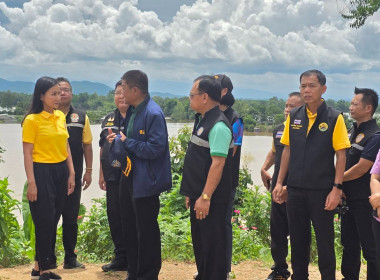 ร่วมลงพื้นที่ติดตามสถานการณ์น้ำท่วมจังหวัดเชียงรายและรับทราบสถานการณ์การให้ความช่วยเหลือผู้ประสบอุทกภัย ... พารามิเตอร์รูปภาพ 7