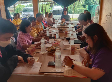 ร่วมประชุมคณะกรรมการดำเนินการ กลุ่มทำนาบ้านแม่ต๋ำ พารามิเตอร์รูปภาพ 5