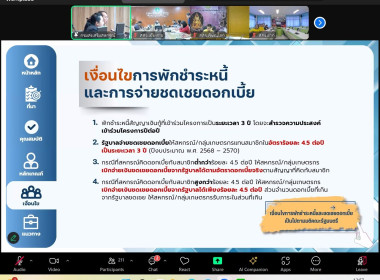 ประชุมชี้แจงโครงการพักชำระหนี้เกษตรกรตามนโยบายรัฐบาลผ่านสหกรณ์และกลุ่มเกษตรกร ... พารามิเตอร์รูปภาพ 12