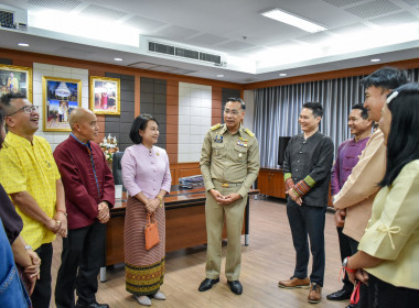 หน่วยงานสังกัดกระทรวงเกษตรและสหกรณ์จังหวัดเชียงรายร่วมแสดงความยินดีและให้การต้อนรับผู้ว่าราชการจังหวัดเชียงราย ... พารามิเตอร์รูปภาพ 1