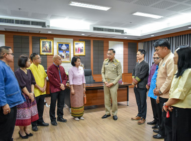 หน่วยงานสังกัดกระทรวงเกษตรและสหกรณ์จังหวัดเชียงรายร่วมแสดงความยินดีและให้การต้อนรับผู้ว่าราชการจังหวัดเชียงราย ... พารามิเตอร์รูปภาพ 2