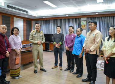 หน่วยงานสังกัดกระทรวงเกษตรและสหกรณ์จังหวัดเชียงรายร่วมแสดงความยินดีและให้การต้อนรับผู้ว่าราชการจังหวัดเชียงราย ... พารามิเตอร์รูปภาพ 4