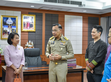 หน่วยงานสังกัดกระทรวงเกษตรและสหกรณ์จังหวัดเชียงรายร่วมแสดงความยินดีและให้การต้อนรับผู้ว่าราชการจังหวัดเชียงราย ... พารามิเตอร์รูปภาพ 5