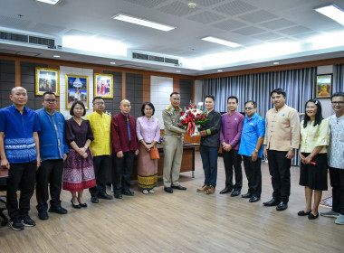 หน่วยงานสังกัดกระทรวงเกษตรและสหกรณ์จังหวัดเชียงรายร่วมแสดงความยินดีและให้การต้อนรับผู้ว่าราชการจังหวัดเชียงราย ... พารามิเตอร์รูปภาพ 12