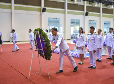 ร่วมกิจกรรมพิธีวางพวงมาลาวันสมเด็จพระมหาธิราชเจ้า ... พารามิเตอร์รูปภาพ 13