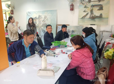 การตรวจสุขภาพข้าราชการและบุคลากรของสำนักงานสหกรณ์จังหวัดเชียงราย ประจำปี 2568 ... พารามิเตอร์รูปภาพ 1