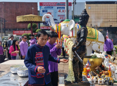 พิธีสรงน้ำอนุสาวรีย์พญามังรายมหาราช ณ ... พารามิเตอร์รูปภาพ 14