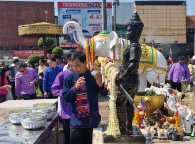 พิธีสรงน้ำอนุสาวรีย์พญามังรายมหาราช ณ ... พารามิเตอร์รูปภาพ 15
