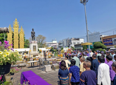 พิธีสรงน้ำอนุสาวรีย์พญามังรายมหาราช ณ ... พารามิเตอร์รูปภาพ 22