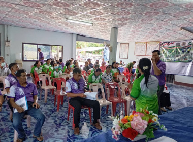 เข้าร่วมประชุมใหญ่สามัญประจำปีกลุ่มเกษตรกรชาวสวนยางตำบลไม้ยา พารามิเตอร์รูปภาพ 5