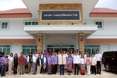 อธิบดีกรมส่งเสริมสหกรณ์พร้อมด้วยเจ้าหน้าที่สำนักงานสหกรณ์จังหวัดเชียงราย ลงพื้นที่ตรวจเยี่ยมสหกรณ์การเกษตรศุภนิมิตแม่สาย จำกัด ... พารามิเตอร์รูปภาพ 1