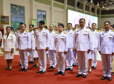 ร่วมพิธีเจริญพระพุทธมนต์และทำบุญตักบาตรถวายงยพระราชกุศล ... พารามิเตอร์รูปภาพ 7