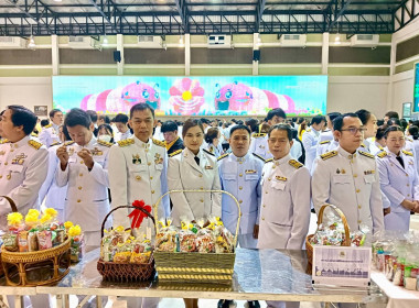 ร่วมพิธีเจริญพระพุทธมนต์และทำบุญตักบาตรถวายงยพระราชกุศล ... พารามิเตอร์รูปภาพ 17