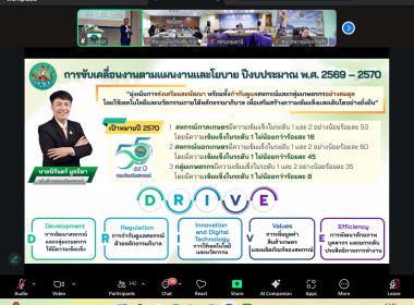 รับฟังนโยบาย "การขับเคลื่อนงานตามแผนงานและนโยบาย ปีงบประมาณ ... พารามิเตอร์รูปภาพ 22