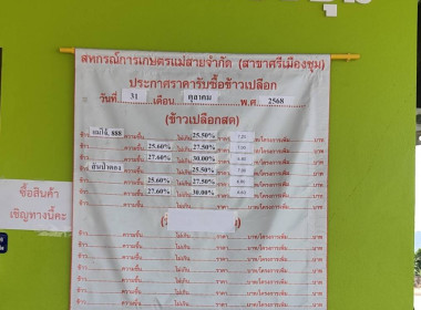 ติดตามการรวบรวมผลผลิตข้าวเปลือก ปี 2568/69 ... พารามิเตอร์รูปภาพ 9