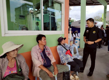 ลงพื้นที่ติดตามการดำเนินงาน โครงการจัดตลาดนัดข้าวเปลือก ... พารามิเตอร์รูปภาพ 7