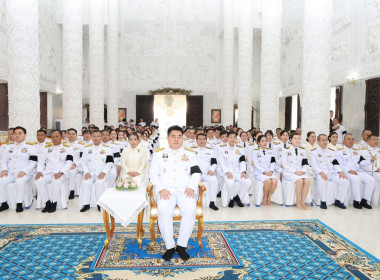 เข้าร่วมพิธีทำบุญตักบาตรถวายพระราชกุศล ... พารามิเตอร์รูปภาพ 4