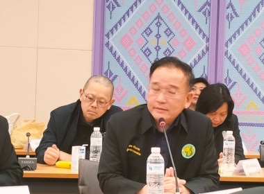 ร่วมประชุมร่วมกับคณะผู้ตรวจราชการเพื่อรับฟังผลการลงพื้นที่ตรวจราชการแบบบูรณาการในพื้นที่จังหวัดเชียงราย ... พารามิเตอร์รูปภาพ 4