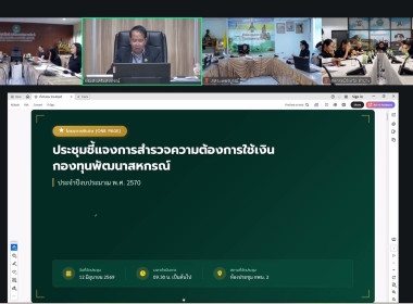 ประชุมชี้แจงการสำรวจความต้องการใช้เงินกองทุนพัฒนาสหกรณ์ ... พารามิเตอร์รูปภาพ 1