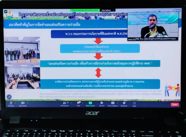 เข้าร่วมการประชุมรับฟังความคิดเห็นและข้อเสนอแนะที่เป็นประโยชน์เพิ่มเติม ต่อร่างแผนการดำเนินงานส่งเสริมความร่วมมือในการสนับสนุนการปฏิบัติงาน คทช.ในภาคเหนือ ... พารามิเตอร์รูปภาพ 7