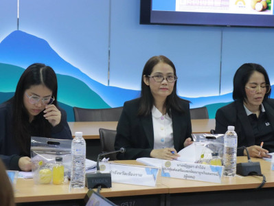 การประชุมคณะกรรมการเพื่อแก้ไขปัญหาเกษตรกรอันเนื่องมาจากผลิตผลการเกษตร ระดับจังหวัด จังหวัดเชียงราย ครั้งที่ 2/2569 ... พารามิเตอร์รูปภาพ 1