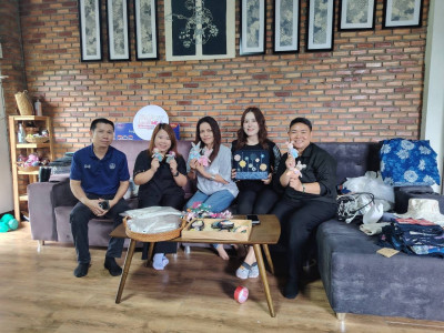 ลงพื้นที่ติดตามการดำเนินงานโครงการพัฒนาผลิตภัณฑ์ชุมชน ของสถาบันเกษตรกรและสมาชิก กลุ่มวิสาหกิจชุมชนผลิตภัณฑ์ทำมือบ้านจงเจริญ ... พารามิเตอร์รูปภาพ 1