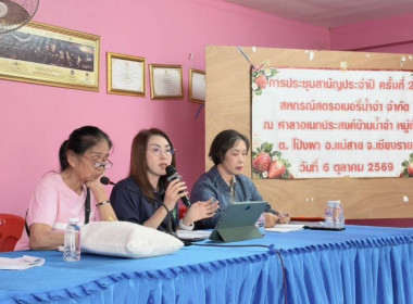 เข้าร่วมประชุมใหญ่สามัญประจำปี สหกรณ์สตรอเบอรี่น้ำจำ จำกัด พารามิเตอร์รูปภาพ 3
