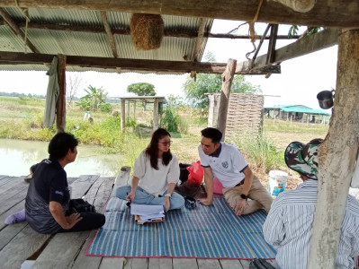เข้าให้คำแนะนำการจัดทำข้อมูลสมาชิกสหกรณ์การเกษตรรุ่งเรือง ... พารามิเตอร์รูปภาพ 1