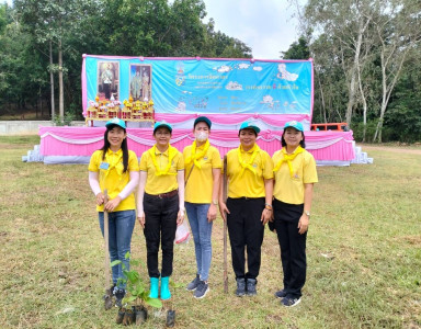 ร่วมกิจกรรมปลูกต้นไม้ เทิดพระเกียรติและถวายเป็นพระราชกุศล ... พารามิเตอร์รูปภาพ 1